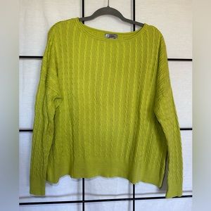 Green Cashmere blend sweater